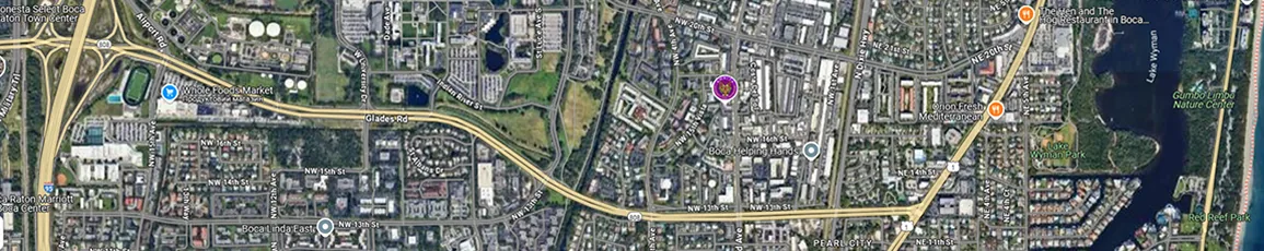 Map — Boca Raton, Florida